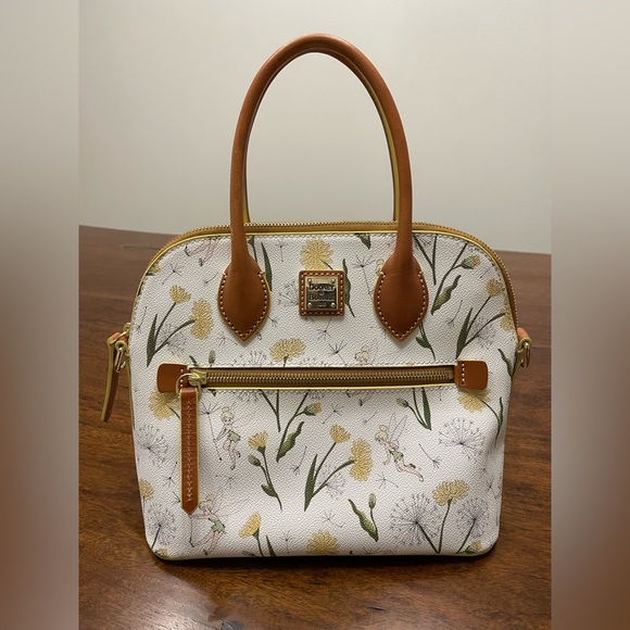 2021 Tinker Bell Dandelion Dooney & Bourke Satchel Dome Purse - Picture 1 of 5